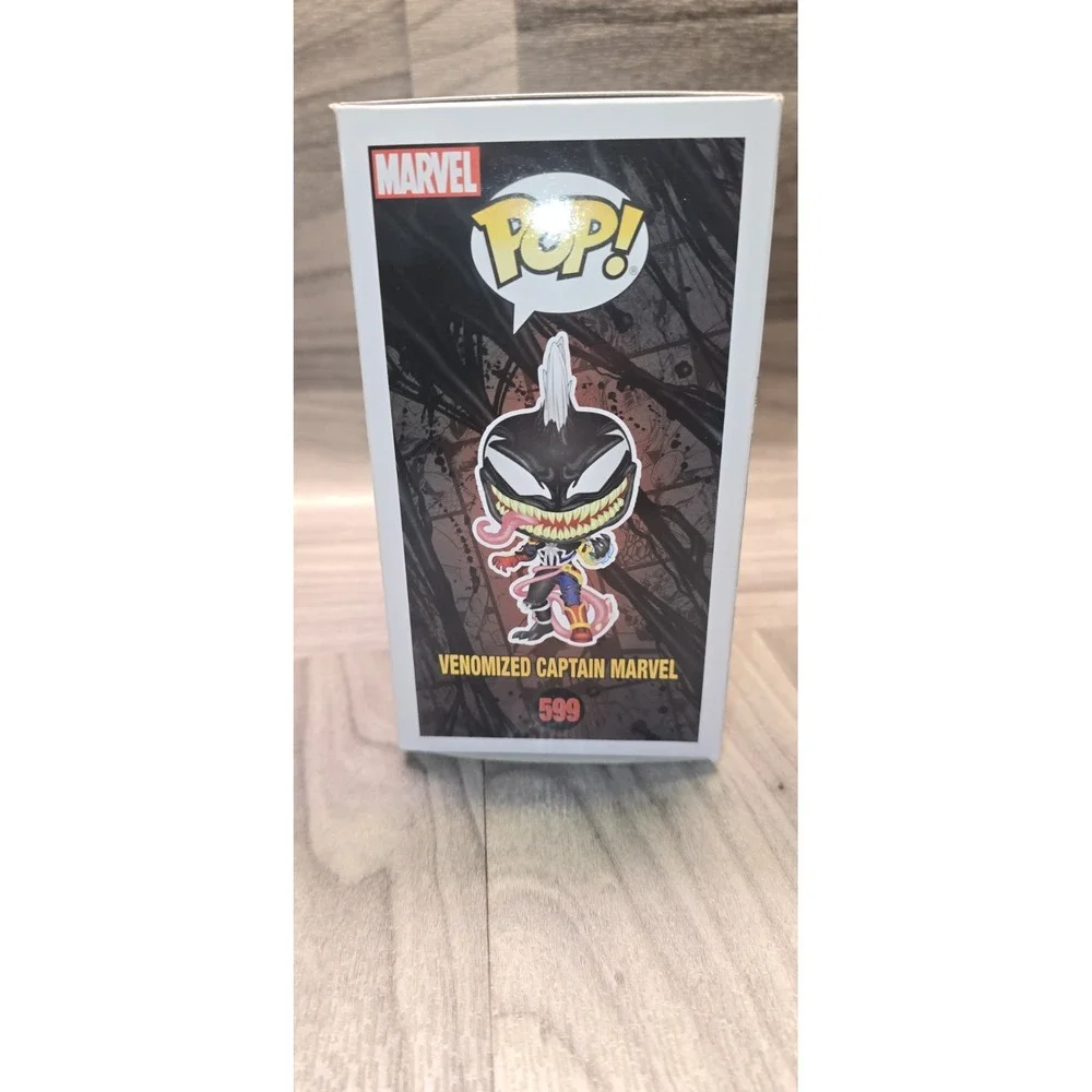 Funko Pop! Marvel -Spider-Man: Maximum Venom - Venomized Captain Marvel #599